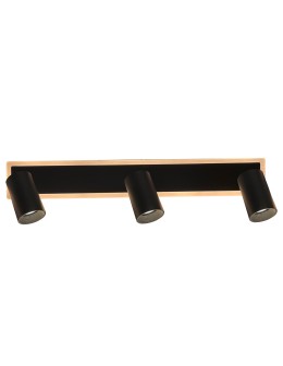 Light Prestige Spot Parma 3 3xGU10 + 1xLED CCT black LP-0612/3WS BK