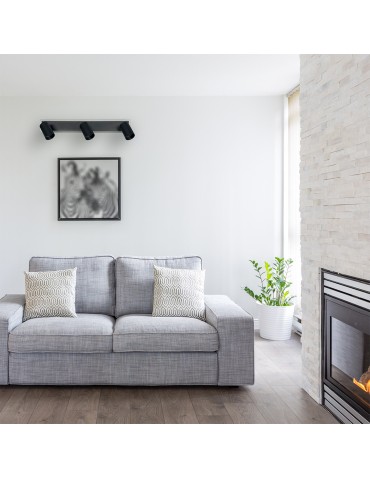 Light Prestige Spot Parma 3 3xGU10 + 1xLED CCT black LP-0612/3WS BK - product 2