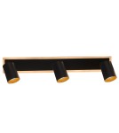 Adjustable ceiling lamps - spots - Light Prestige Spot Parma 3 3xGU10 + 1xLED CCT black LP-0612/3WS BK - product 6