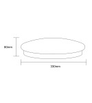 Modern wall lamps - Light Prestige Tierra LED 4000K Plafond LP-1106/1C Tierra. - product 11