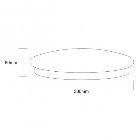 Light Prestige Plafon Luna LED 4000K LP-1106/1C Luna