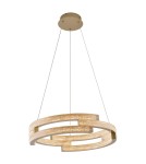 Glamour pendant lamps - Light Prestige Tarja LED CCT gold pendant lamp LP-1810/1P GD - product 1