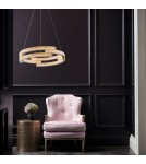 Glamour pendant lamps - Light Prestige Tarja LED CCT gold pendant lamp LP-1810/1P GD - product 2