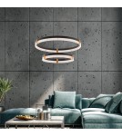 Pendant lamps circles - Light Prestige Plum 2 LED CCT pendant lamp black LP-0407/2P BK - product 3