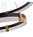Pendant lamps circles - Light Prestige Plum 2 LED CCT pendant lamp black LP-0407/2P BK - product 6