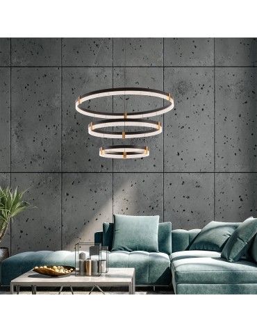 Light Prestige Lampa wisząca Plum 3 LED CCT czarna LP-0407/3P BK - produkt 2