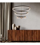 Pendant lamps circles - Light Prestige Plum 3 LED CCT pendant lamp black LP-0407/3P BK - product 3