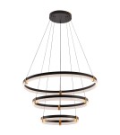 Pendant lamps circles - Light Prestige Plum 3 LED CCT pendant lamp black LP-0407/3P BK - product 4