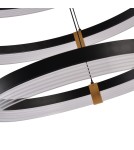 Pendant lamps circles - Light Prestige Plum 3 LED CCT pendant lamp black LP-0407/3P BK - product 6