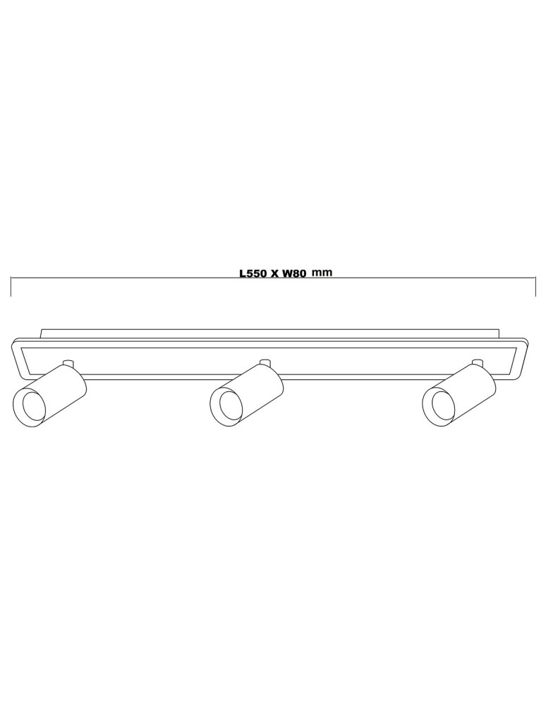 Adjustable ceiling lamps - spots - Light Prestige Spot Parma 3 3xGU10 + 1xLED CCT white LP-0612/3WS WH - product kolory-swiatla.pl 11