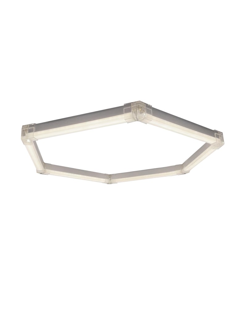 LED light lines - Light Prestige Plafond Geometric System 1 LED LP-0109/1C 4K. - product kolory-swiatla.pl 14