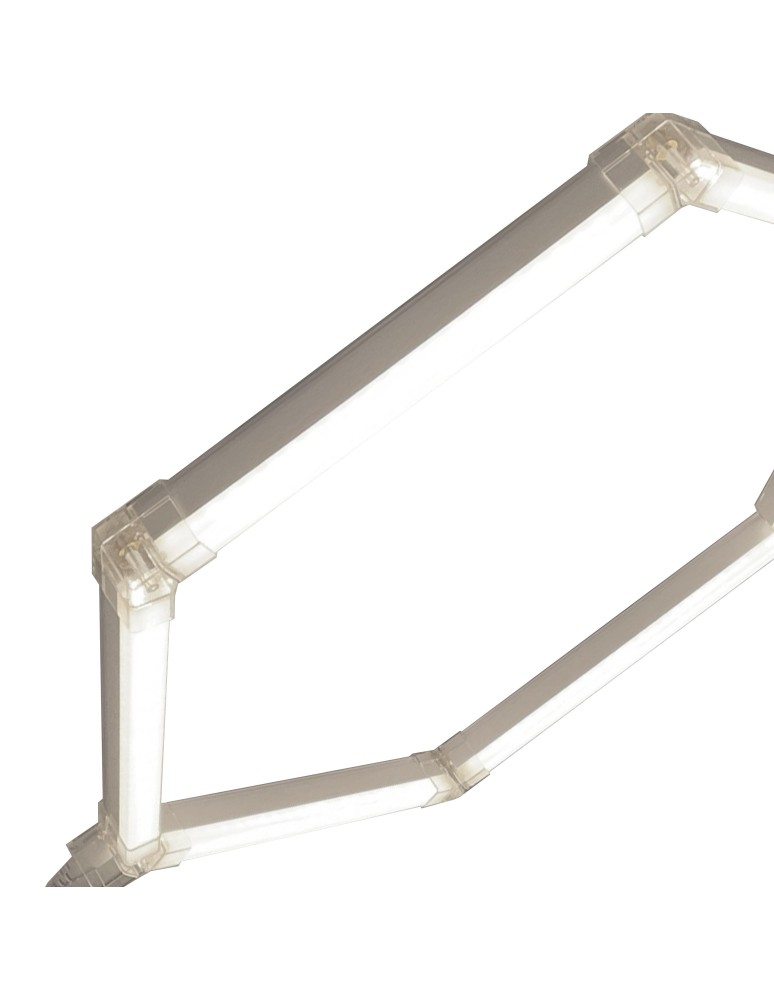 LED light lines - Light Prestige Plafond Geometric System 1 LED LP-0109/1C 4K. - product kolory-swiatla.pl 15