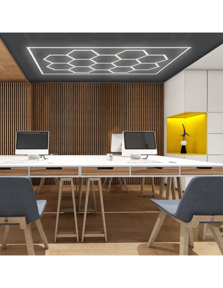 LED light lines - Light Prestige Plafond Geometric System 2 LED LP-0109/2C 4K. - product kolory-swiatla.pl 7
