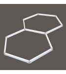 LED light lines - Light Prestige Plafond Geometric System 2 LED LP-0109/2C 4K. - product 9