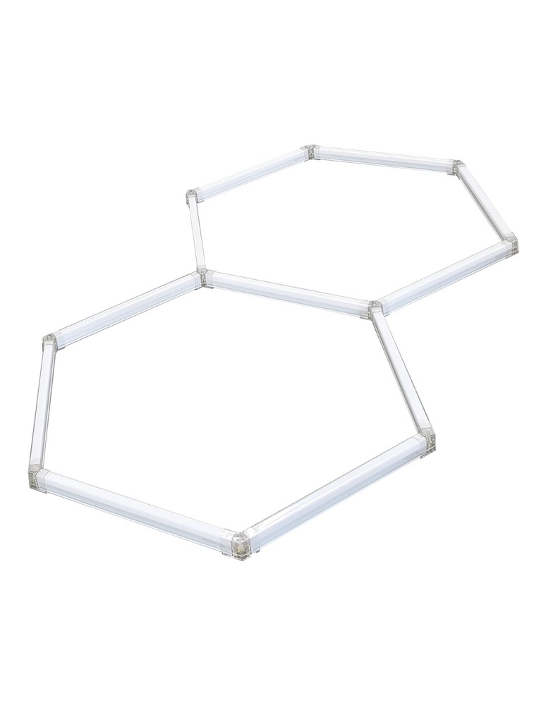 LED light lines - Light Prestige Plafond Geometric System 2 LED LP-0109/2C 4K. - product kolory-swiatla.pl 12