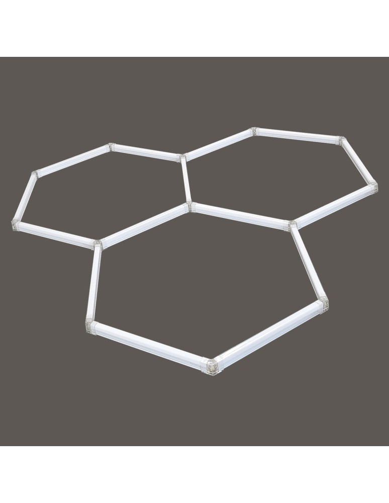 LED light lines - Light Prestige Plafond Geometric System 3 LED LP-0109/3C 4K. - product kolory-swiatla.pl 9