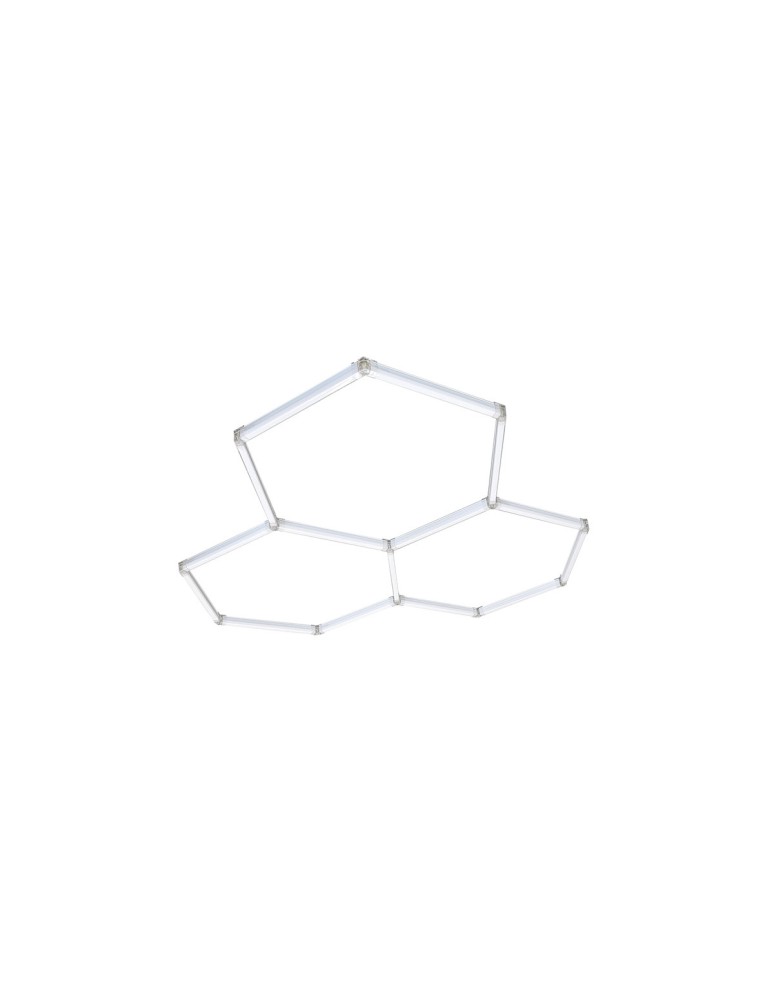 LED light lines - Light Prestige Plafond Geometric System 3 LED LP-0109/3C 4K. - product kolory-swiatla.pl 13
