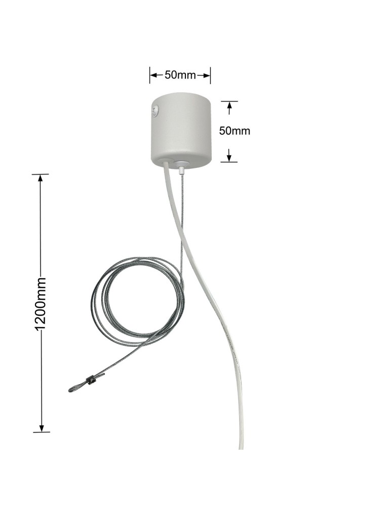 LED light lines - Light Prestige Geometric System rope + soffit LP-0109 rope+soffit. - product kolory-swiatla.pl 3