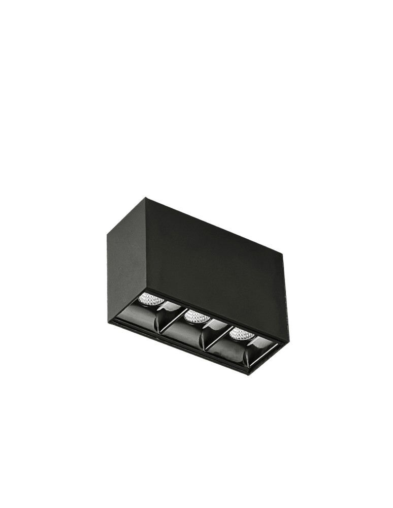 Magnetic rail lamps - Light Prestige Star Magnetic spotlight 3xLED black 4000K LP-556-1-MAG-BK - product kolory-swiatla.pl 1