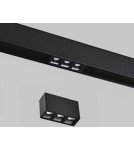 Magnetic rail lamps - Light Prestige Star Magnetic spotlight 3xLED black 4000K LP-556-1-MAG-BK - product 2