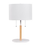 Table lamps with lampshade - Light Prestige Fogo table white LP-0304/2T WH - product 1