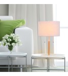 Table lamps with lampshade - Light Prestige Fogo table white LP-0304/2T WH - product 3