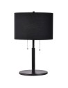 Light Prestige Fogo stołowa czarna LP-0304/2T BK