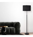 Floor lamps with lampshade - Light Prestige Fogo floor lamp black LP-0304/2F BK - product 2