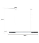 Pendant lamps over desk - Light Prestige Cali pendant lamp L white Smart LP-1301/1P L WH Smart - product 8