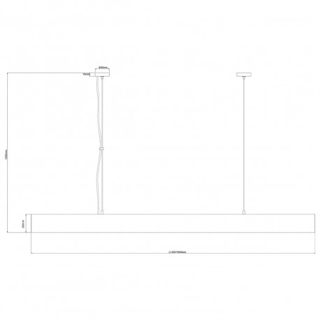 Light Prestige Cali lampa wisząca L biała Smart LP-1301/1P L WH Smart