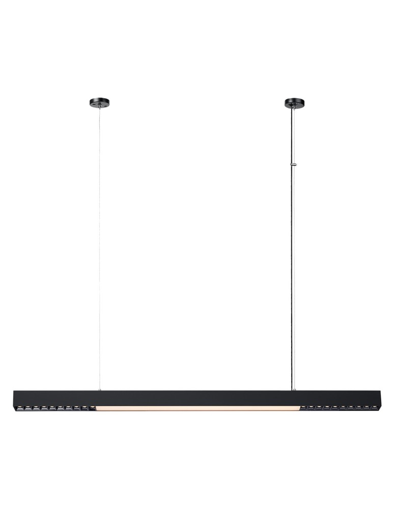 Pendant lamps over desk - Light Prestige Cali pendant lamp L black Smart LP-1301/1P L BK Smart - product kolory-swiatla.pl 1