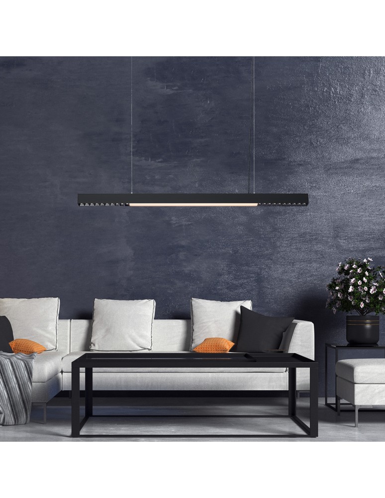 Pendant lamps over desk - Light Prestige Cali pendant lamp L black Smart LP-1301/1P L BK Smart - product kolory-swiatla.pl 2