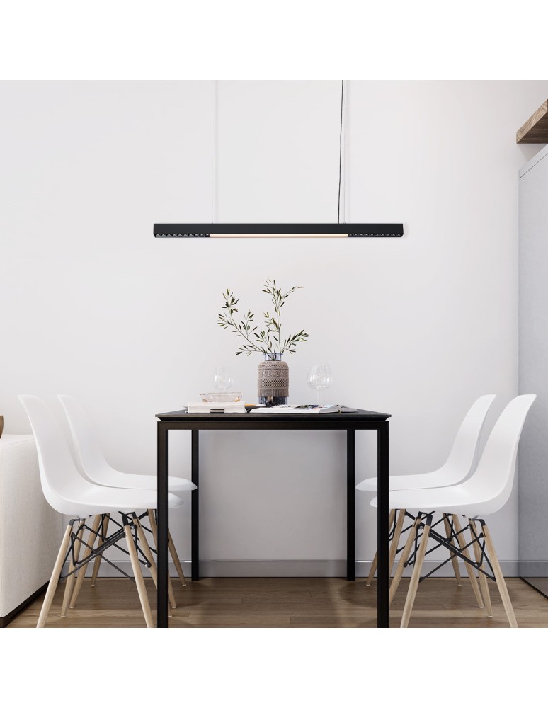 Pendant lamps over desk - Light Prestige Cali pendant lamp L black Smart LP-1301/1P L BK Smart - product kolory-swiatla.pl 4