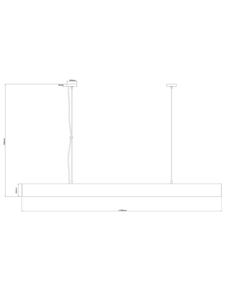 Pendant lamps over desk - Light Prestige Cali pendant lamp L black Smart LP-1301/1P L BK Smart - product kolory-swiatla.pl 9