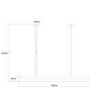 Pendant lamps over desk - Light Prestige Cali pendant lamp M white Smart LP-1301/1P M WH Smart - product 8