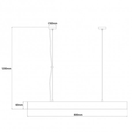 Light Prestige Cali lampa wisząca M biała Smart LP-1301/1P M WH Smart