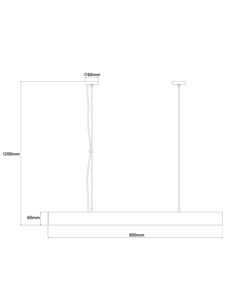 Pendant lamps over desk - Light Prestige Cali pendant lamp M white Smart LP-1301/1P M WH Smart - product kolory-swiatla.pl 8