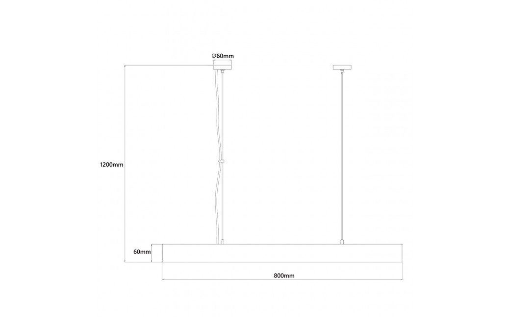 Light Prestige Cali lampa wisząca M biała Smart LP-1301/1P M WH Smart