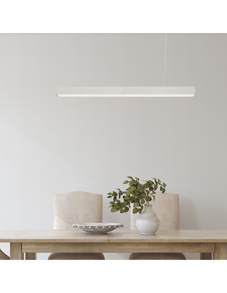 Pendant lamps over desk - Light Prestige Luci pendant lamp L white Smart LP-1401/1P L WH Smart - product kolory-swiatla.pl 3