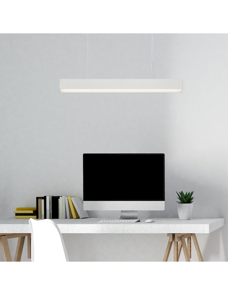 Pendant lamps over desk - Light Prestige Luci pendant lamp M white Smart LP-1401/1P M WH Smart - product kolory-swiatla.pl 3