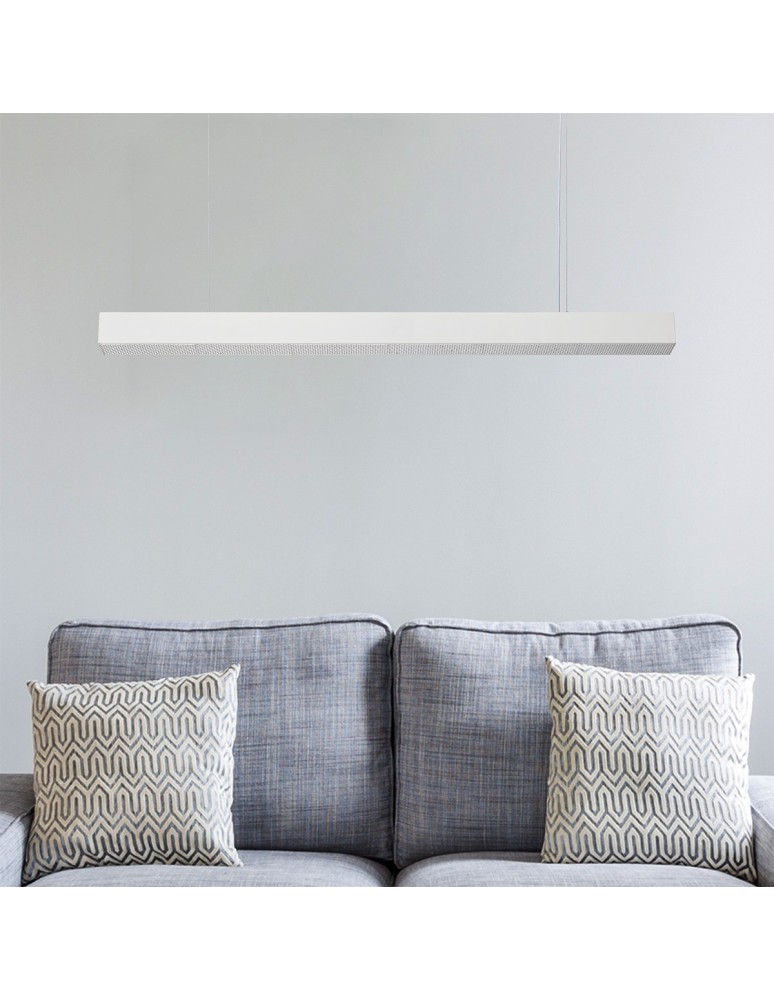 Pendant lamps over desk - Light Prestige Mira pendant lamp L white Smart LP-1201/1P L WH Smart - product kolory-swiatla.pl 4