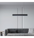 Pendant lamps over desk - Light Prestige Mira pendant lamp M black Smart LP-1201/1P M BK Smart - product 3