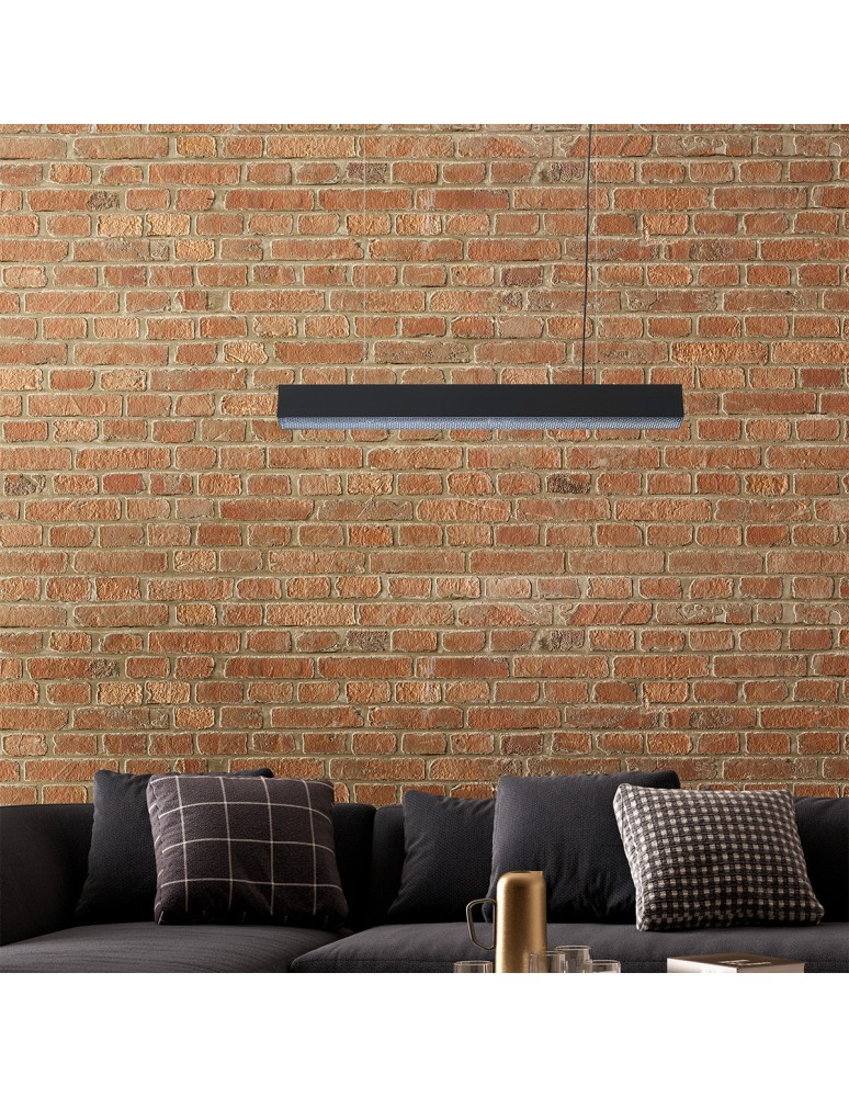 Pendant lamps over desk - Light Prestige Mira pendant lamp M black Smart LP-1201/1P M BK Smart - product kolory-swiatla.pl 4