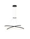Light Prestige Lampa wisząca Halifax 2xLED czarna LP-940/2P BK CCT