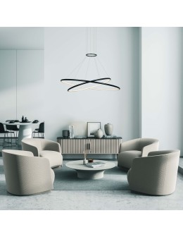 Light Prestige Halifax pendant lamp 2xLED black LP-940/2P BK CCT - product 2
