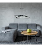 Pendant lamps circles - Light Prestige Halifax pendant lamp 2xLED black LP-940/2P BK CCT - product 4