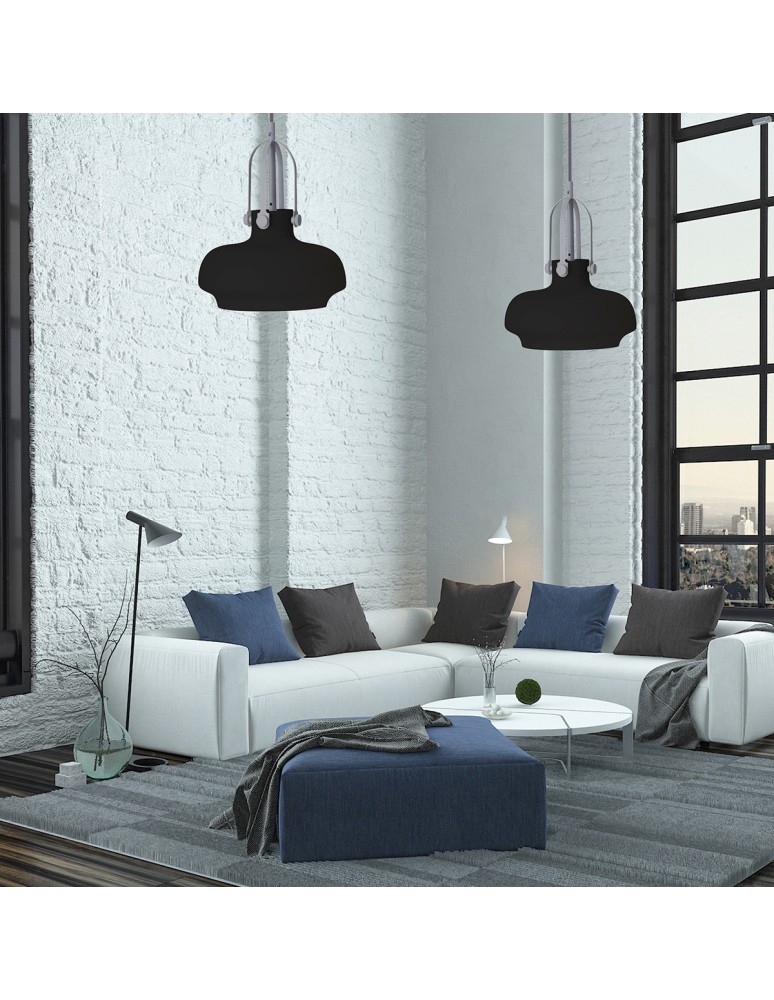 Pendant lamps - Light Prestige Piano 1 pendant black LP-3763/1P BLACK - product kolory-swiatla.pl 2