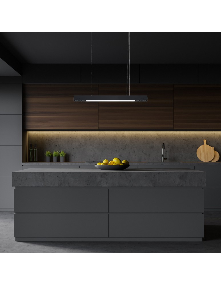 Pendant lamps over desk - Light Prestige Cali pendant lamp M black Smart LP-1301/1P M BK Smart - product kolory-swiatla.pl 3