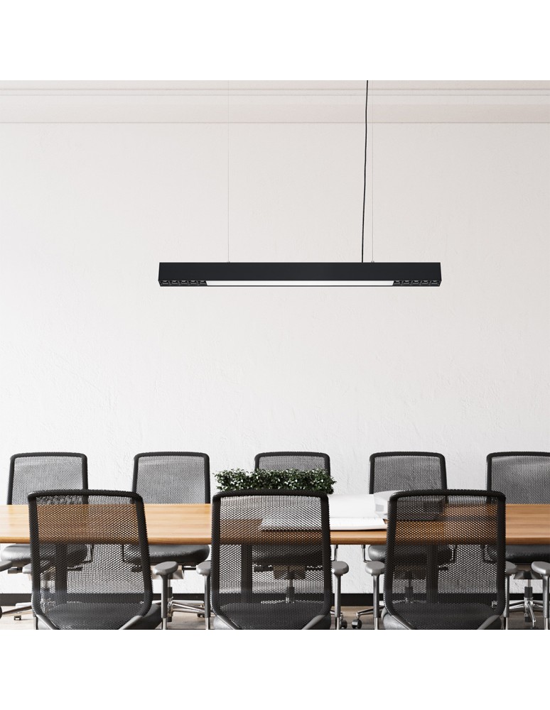 Pendant lamps over desk - Light Prestige Cali pendant lamp M black Smart LP-1301/1P M BK Smart - product kolory-swiatla.pl 4