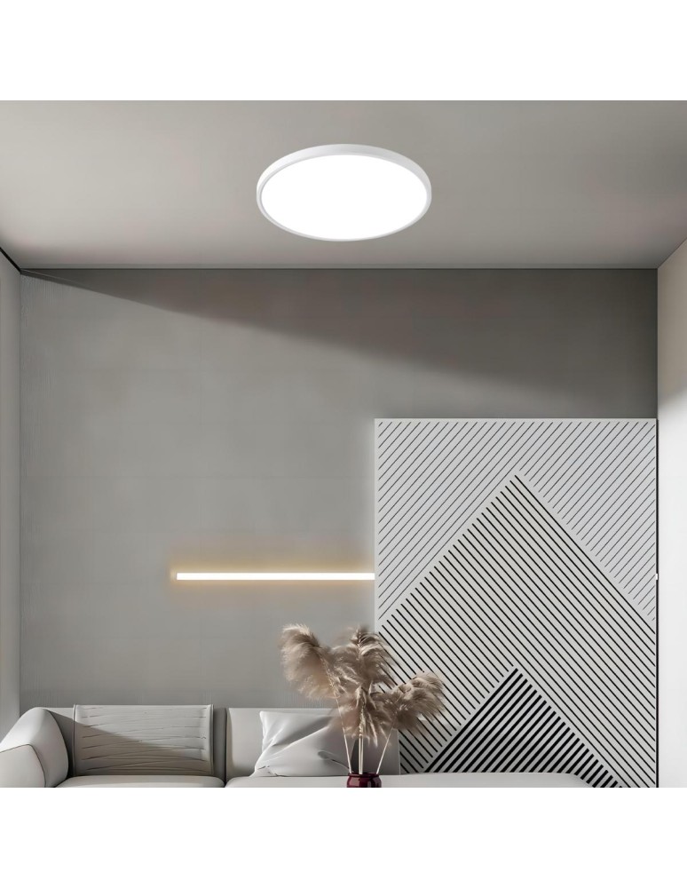 LED Plafonds - Light Prestige California plafond 30cm white LP-2505/1C-30 WH - product kolory-swiatla.pl 2